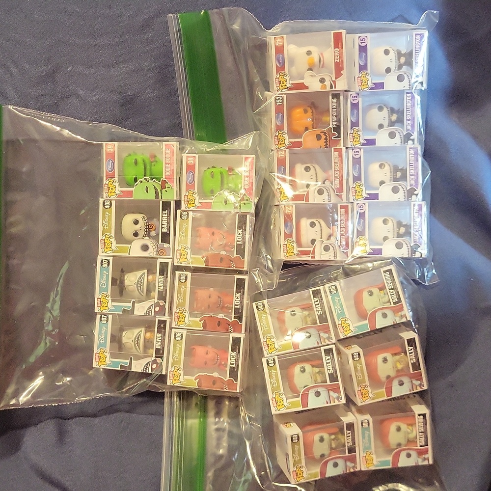*NEW LISTING* FUNKO Nightmare Before Christmas Bitty Pops (Plz Read Description)